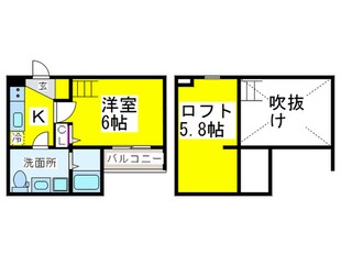 casa fioreの物件間取画像